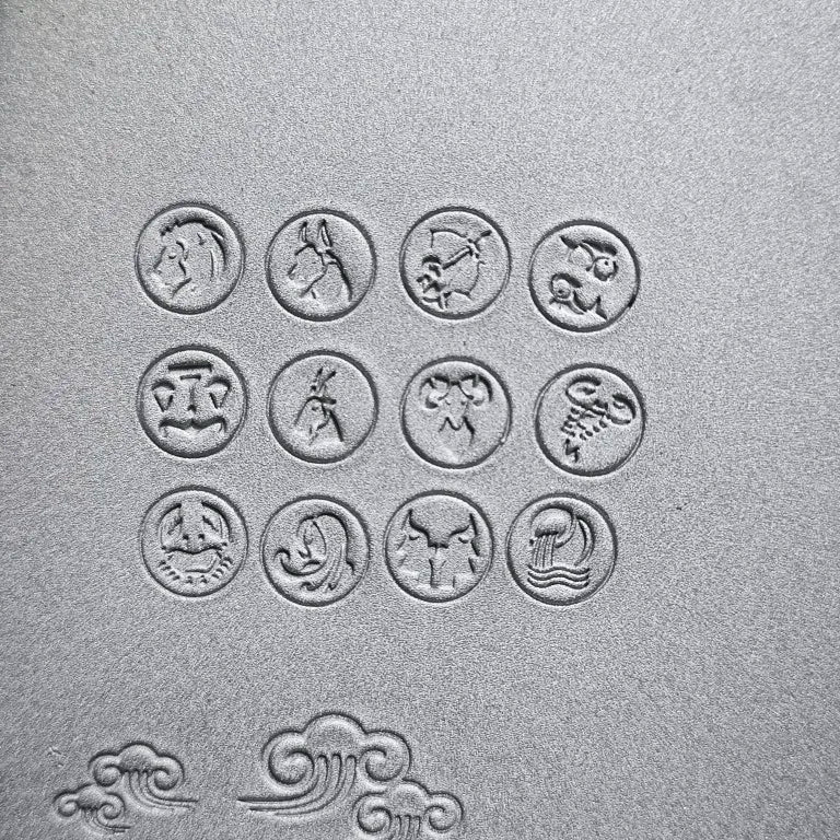 Zodiac Logo Pattern Metal Stamps