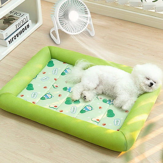 Cool Summer Dog Bed Mat Super Cool Ice Pad Mat