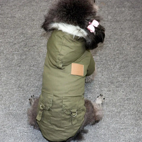 Winter Pet Dog Clothes Puppy Dog Coat Jacket For Small Medium Dogs Thicken Warm