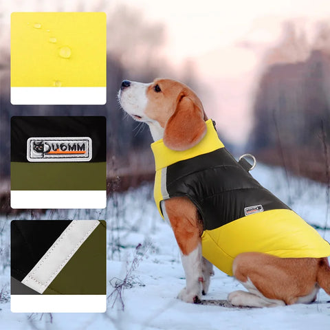 Winter Warm Pet Dog Coat Jacket Waterproof Dog Clothes for Small Medium Large Dogs Dog Clothing